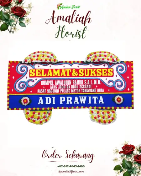Papan Bunga Ucapan Selamat Kutakembaran